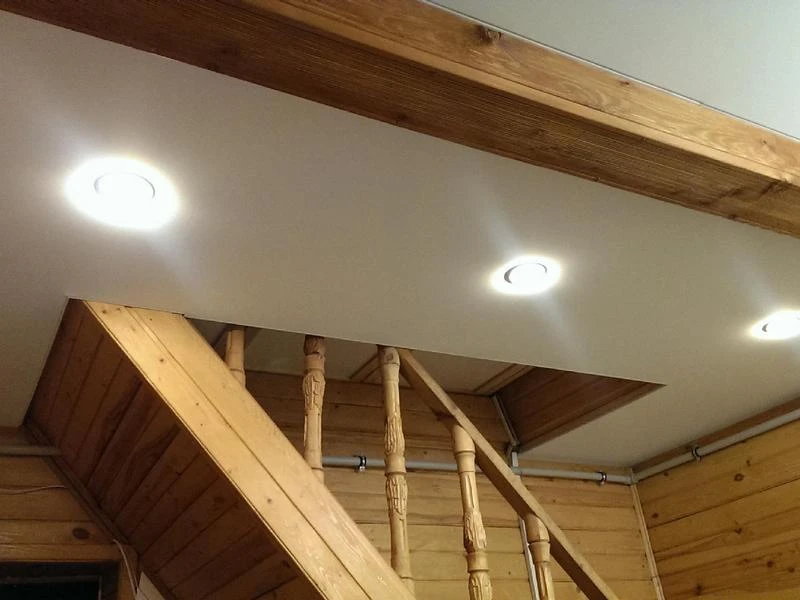 Потолки на даче